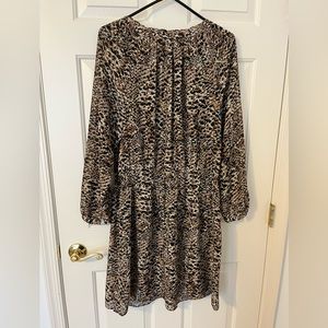 Ralph Lauren animal print dress with pockets. Size 16/18.